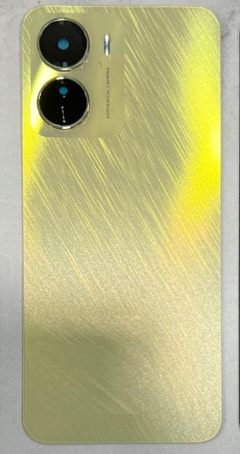 Back Panel With Camera Glass for Vivo Y16 Yellow Back Panel With Camera Glass for Vivo Y16 Yellow
